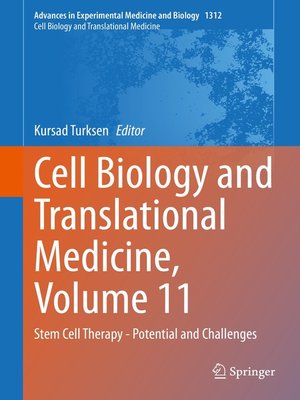 cover image of Cell Biology and Translational Medicine, Volume 11